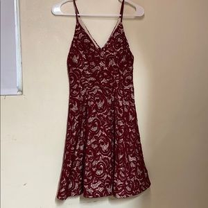 sparkle red macy’s hoco dress